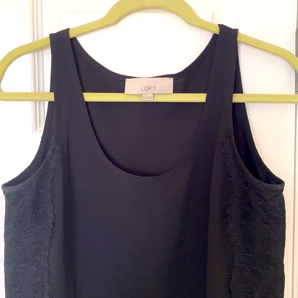 LOFT Lace Shell Top